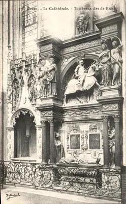 Ronen - A Catedral - Túmulos dos de Bréze