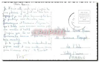 Walchsee/Tirol — zimowy widok z zasnowionymi górami — nieznany wydawca, n° 56 — Rewers