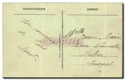 Paryż — Plac Châtelet i Teatr Sarah Bernhardt — wydawca 'Phototype 'Abelle' Paryż — Rewers