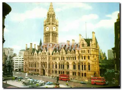 Manchester Town Hall — vista panorâmica — Coloumaster International