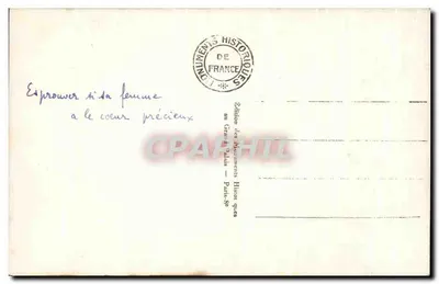 Castello di Bussy-Rabutin — Cefalo e Procris — Edizione dei Monumenti Storici — Verso
