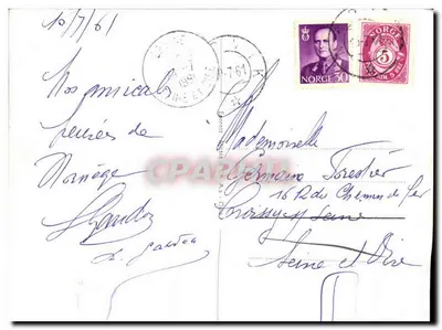 Narvik. Ankennesstrand avec « Den sovende dronning » — éditeur Miller, n° S. 62 — Verso