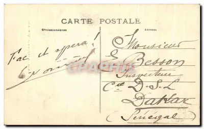 Saint-Jean-d'Angély — Ruínas do Echevinage (século XIII) — Coleção A. Rogé — Verso