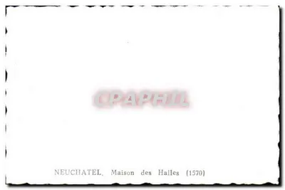 Neuchâtel — Dom Halles (1570) — Rewers
