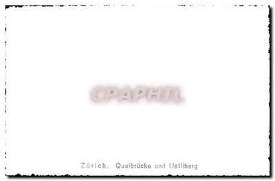 Zurych. Most Quai i Uetliberg — Rewers