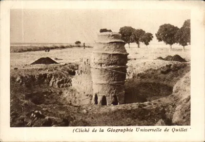 Altar de forno indígena em Sumpi — Sudoeste Francês — círculo de Niafunké — Editor: Éditions Arlatte et Cie