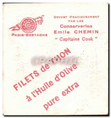 Fouesnant — Coiffes Bretonnes — Coleção Villard n°16 — Verso