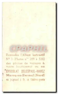 Músicas de guitarra — Chocolate Delespaul-Havez — n° 289 — Verso