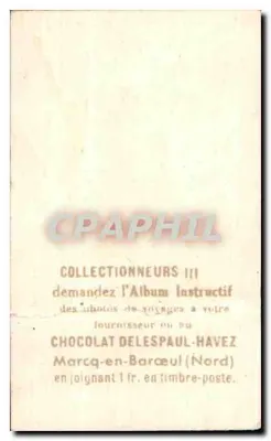 Obraz czekolady Delespaul Havez Pnom Penh Mieszkalnictwo na Mekongu — Rewers
