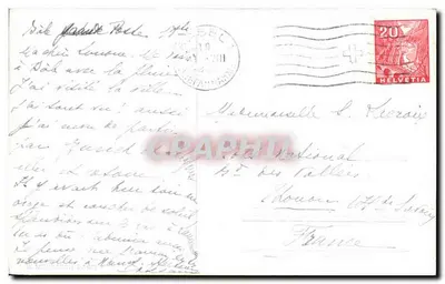 Bâle. Rathaus — editor Graphil, n° 26055 — Verso