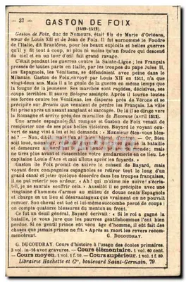 Gaston de Foix — (37) — H&C — Verso