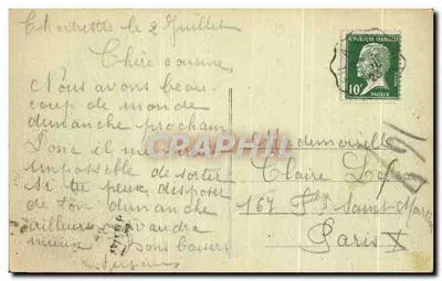 Chartrettes — Zamek Chartrettes — Wydawca: Wydawnictwo 1900 — Rewers