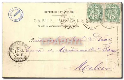 Chartrettes — A Estação — Editor não identificado, número de série não visível — Verso