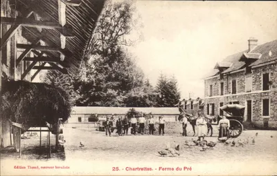 Chartrettes - Ferme du Pré — Edição Thomé, receveur buuralisto, n°25