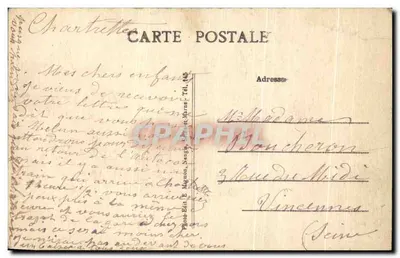 Chartrettes (S.-et-M.) — Le Puy Fleuri — Foto-Ed. E. Magyon, Nangis — Rewers