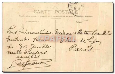 Chartrettes (S.-et-M.) — A Mairie e a Igreja — Editor desconhecido, n° 2 — Verso