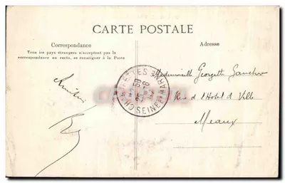Chartrettes — Vista da Ecluse — Piquet, Hotel Restaurant — Verso