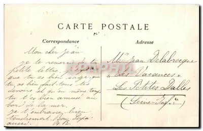 Chartrettes (S.-et-M.) — A Fazenda do Pré — Edição Buffeteau — Verso