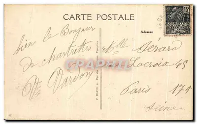 Chartrettes - Le Prêch — Wydawnictwo Flahute, n° 4368 — Rewers