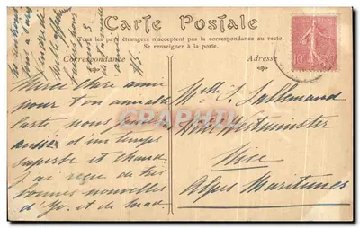 Chartrettes — Vista sobre Bois-le-Roi — Verso