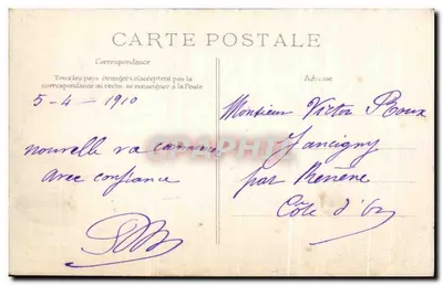 Chartrettes (S.-et-M.) — Zamek Pré — Péguet, Hôtel-Restaurant — Rewers