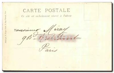 Chartrettes (S.-M.) — Clos do Pavilhão — Piquet, Hotel-Restaurante — Verso