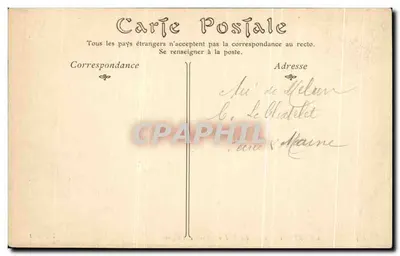 Charirettes — A Prefeitura, a Escola e a Igreja — N.D. Illus. — Verso