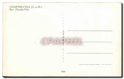 Chartrettes (S.-et-M.) — Rue Blanche-Vite — Pimy — Rewers