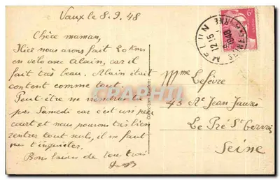 Chartrettes (S.-et-M.) — Vista geral — Verso