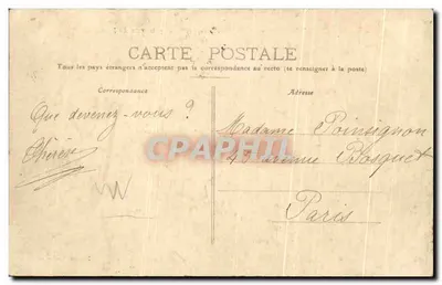 Chartrettes (S.-et-M.) — Vista geral das margens da Sena — Editor não identificado, n° de série 3 — Verso