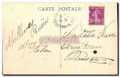 Chartrettes (S.-et-M.) — La Seine vue des hauteurs de Rouillon — Rewers