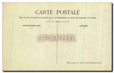 Chartrettes (S.-et-M.) — O Monumento aos Crianças de Chartrettes — Editor Cosson, Paris — Verso