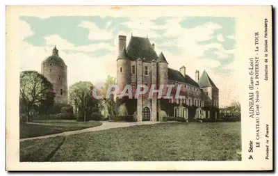Auneau (Eure-et-Loir) — O Castelo — Coleção da Solution Parisberge — 3ª Série
