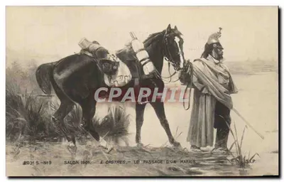 O percurso por um pântano — Salon 1901 — E. Castres — S.I.P. N°9
