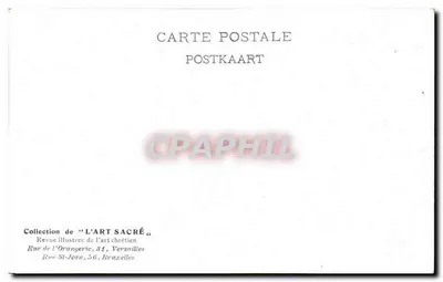 Malines — Kościół św. Rombauta — Zbiór 'L'Art Sacré' — Rewers