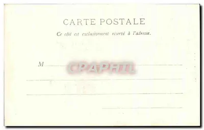 Chaumont, wejście do miasta (strona stacji) — Cliché Rogera-Lapruite, litografia A.B.B.C. Francja — Rewers
