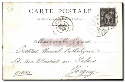 La Bonne Dame d'Argenton — éditeur G. Maître, Argenton, n°36 — Reverso