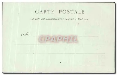 Zamek w Chantilly — Le Hameau, la Métairie — Widok z Bounkau — Rewers