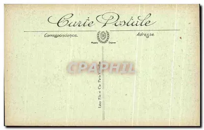 La Rochelle — Cour de l'Hôtel de Ville — editor L.L. n° 415 — Verso
