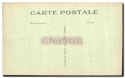La Rochelle — A Entrada fortificada do Hôtel-de-Ville — série 48 — Verso