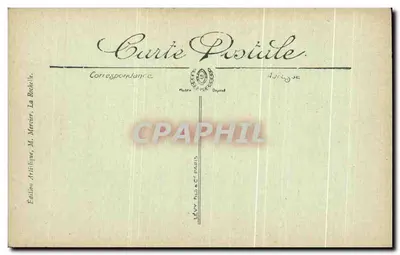 La Rochelle — Vue générale du port — Édition Artificielle, M. Mercier, La Rochelle, n° 88 — Verso