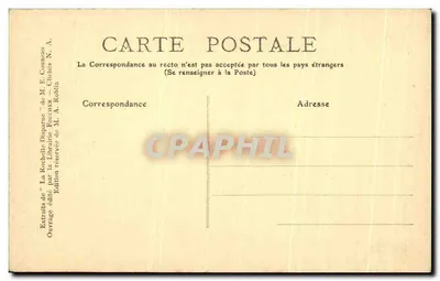La Rochelle Scomparsa — Il Ponte Maubec — Couneau — Verso