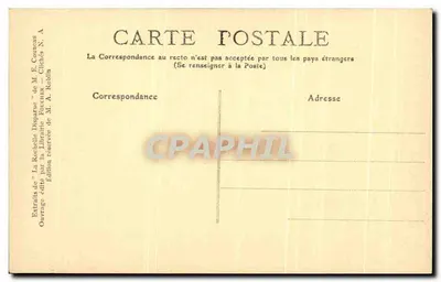 La Rochelle Desaparecida — El Puente San Salvador (Lado del Canal) — Edición de M. E. Conneau — Reverso
