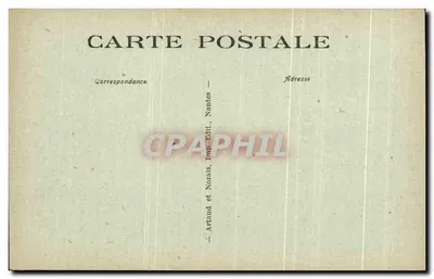 La Rochelle - A Entrada do Porto e a Torre da Lanterna — editor Artaud e Nozals, Nantes, n°2 — Verso