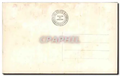 A Bela Jardineira — Raphaël — Museu do Louvre — n°1496 — Verso
