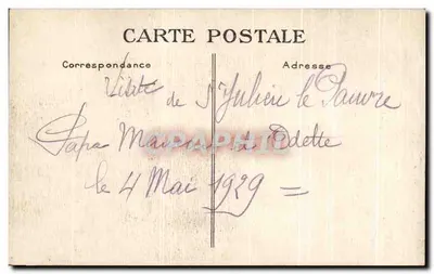 Saint-Julien-le-Pauvre — reprodukcja z Bronzino — Wydawnictwo Attié — Rewers