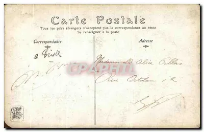 Salão de 1908 — Mesa posta, por M. Rieder — ND Pbot. — Verso