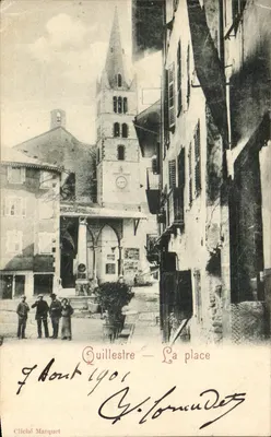 Quilhlestre — A praça — Cliché Marquet