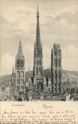 A Catedral — Rouen — editor desconhecido, número de série não visível