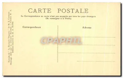 Znikła La Rochelle — Wieża Moureilles — Wydawnictwo M. E. Conneau — Rewers